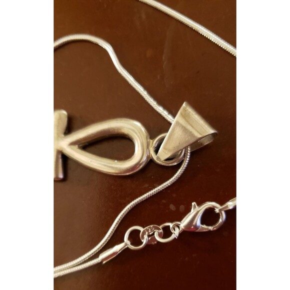 Ankh 20 inch chain Preowned Symbol for eternal life - Picture 4 of 5